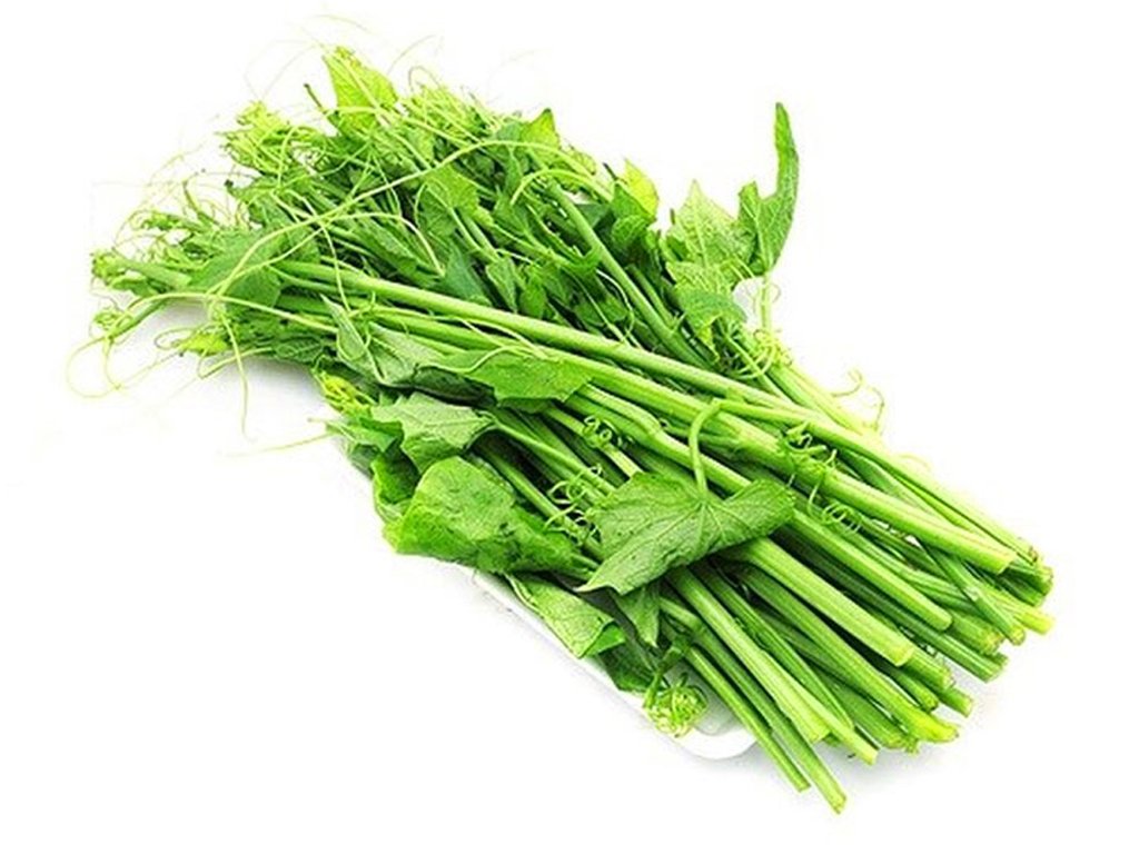 Frozen Pumpkin Leaves